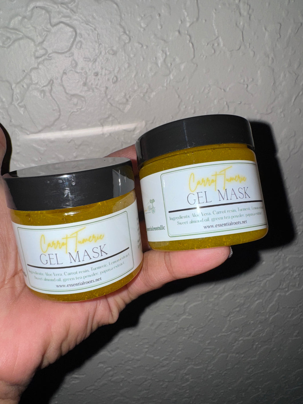Carrot Turmeric Gel Mask