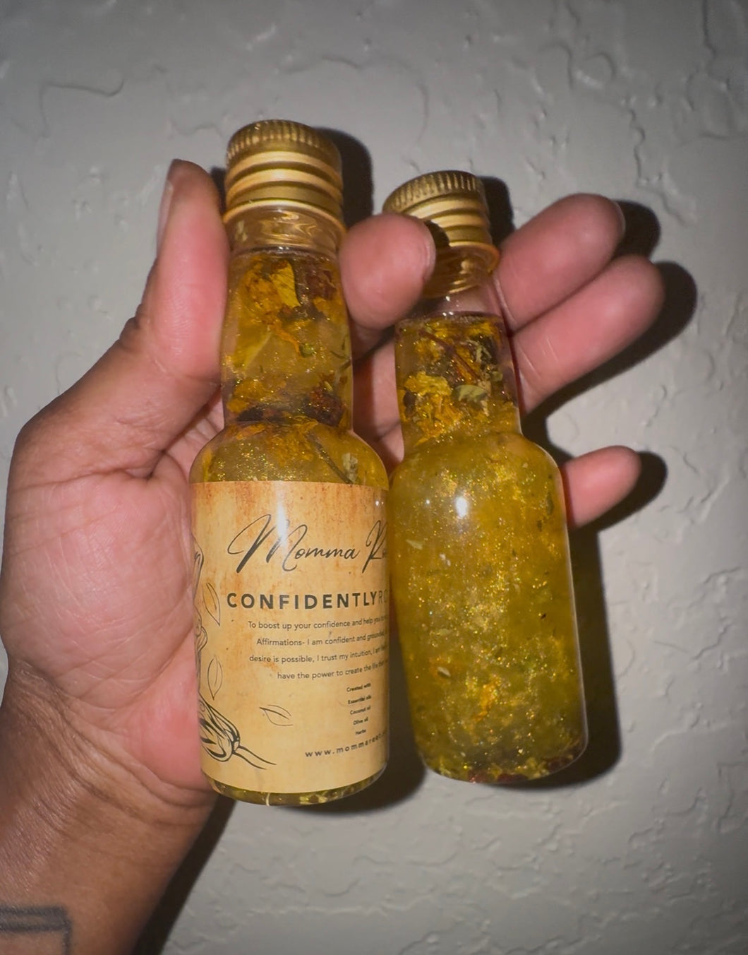 Confidently Rooted Oil